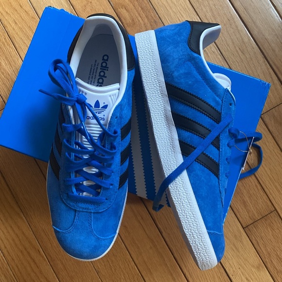 adidas Originals Adicolor 70s Gazelle sneakers in blue - Picture 3 of 6